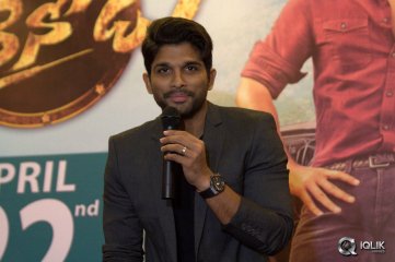 Allu Arjun Sarrainodu Movie Press Meet In Bangalore